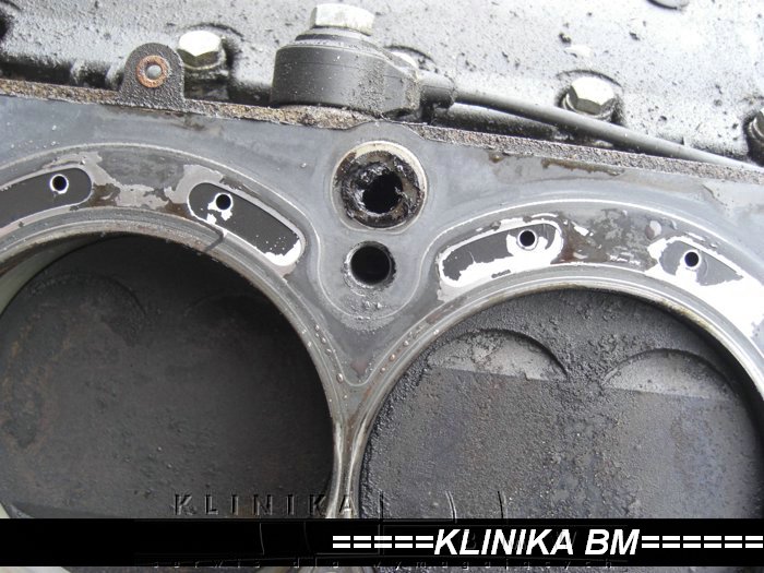 silnik M62 czyszczenie, dymi, stary olej