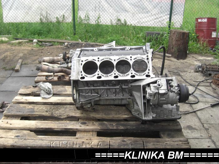 silnik M62 czyszczenie, dymi, stary olej