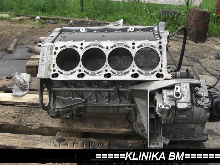 silnik M62 czyszczenie, dymi, stary olej