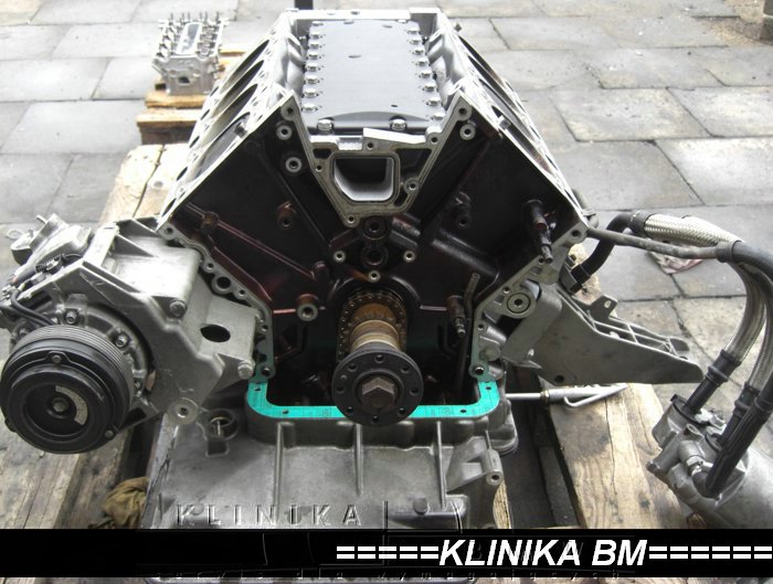 silnik M62 czyszczenie, dymi, stary olej