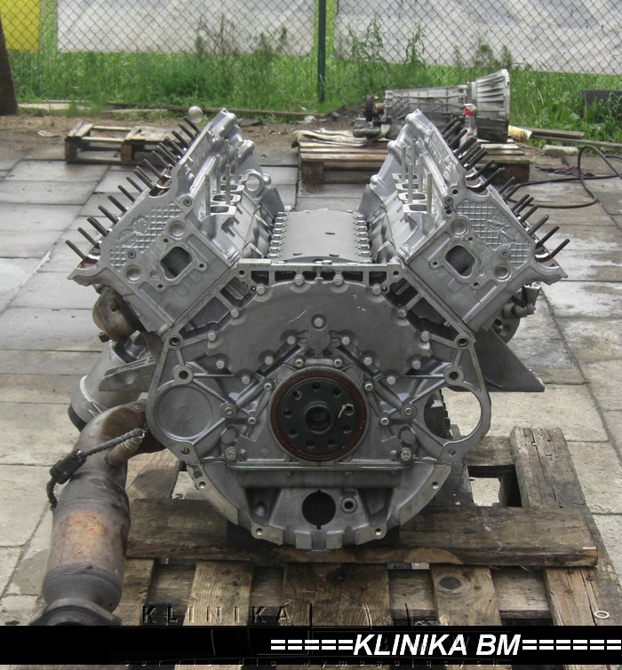 silnik M62 czyszczenie, dymi, stary olej