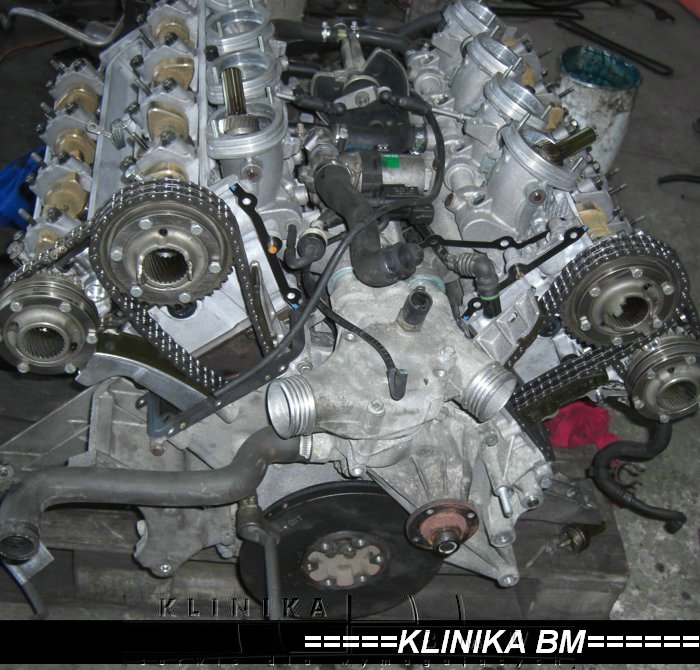silnik s62 rozrząd BMW M5 e39